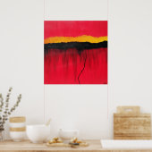 "Storm" von SHEIL Poster Print (Küche)