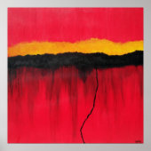 "Storm" von SHEIL Poster Print (Vorne)