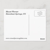 Storm Watch Foto Postkarte (Rückseite)