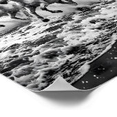 Stormbound Lipizzaner Traumlandschaft Poster (Ecke)