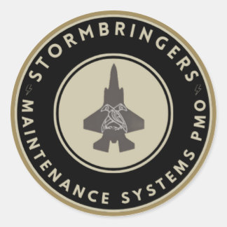 Stormbringer-Aufkleberbuch Runder Aufkleber