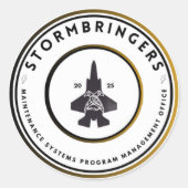 Stormbringer Stickers (Vorderseite)