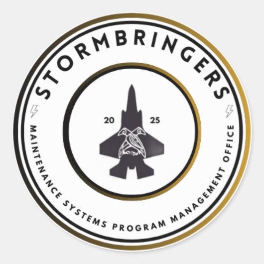 Stormbringer Stickers (Vorderseite)