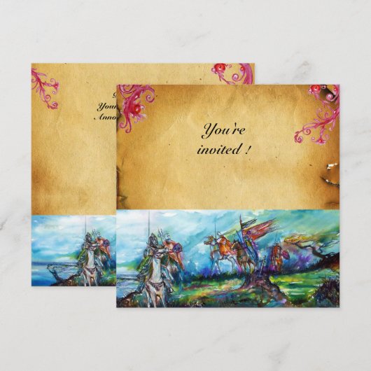 STORMEN EINLADUNG (Vorne/Hinten)