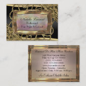 Stormgaurnt Elegant Beruflich Visitenkarte (Vorne/Hinten)