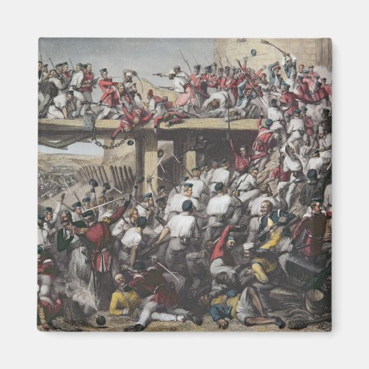 Storming in Delhi Magnet (Vorne)