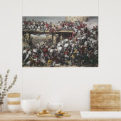 Storming in Delhi Poster (Küche)