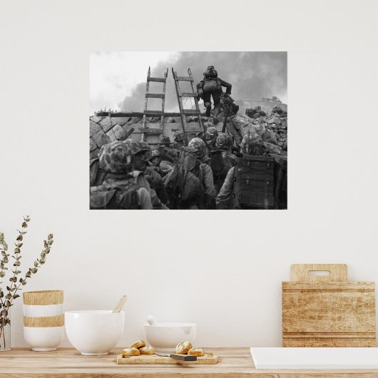 Storming Inchon Poster (Küche)