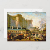 Storming the Bastille, 1900, Paris Postkarte (Vorne/Hinten)