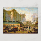 Storming the Bastille, 1900, Paris Postkarte (Vorderseite)