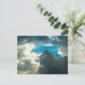 Stormischer Himmel Postkarte (Stehend Vorderseite)