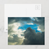 Stormischer Himmel Postkarte (Vorne/Hinten)