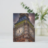 Stormlight über Big Ben – London Postkarte (Stehend Vorderseite)