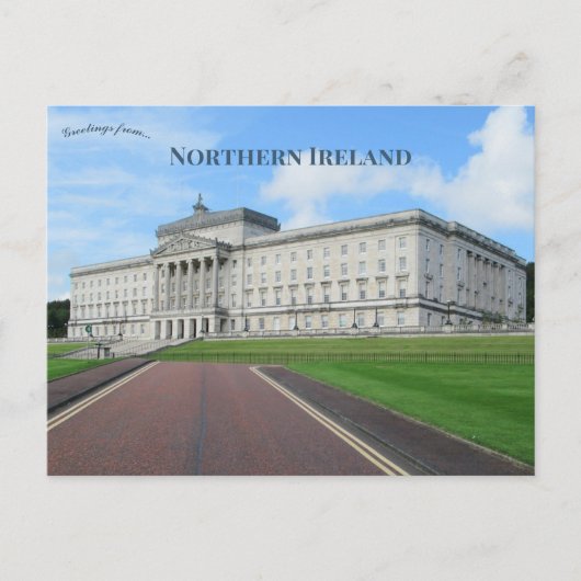 Stormont Nordirland Postkarte (Vorderseite)