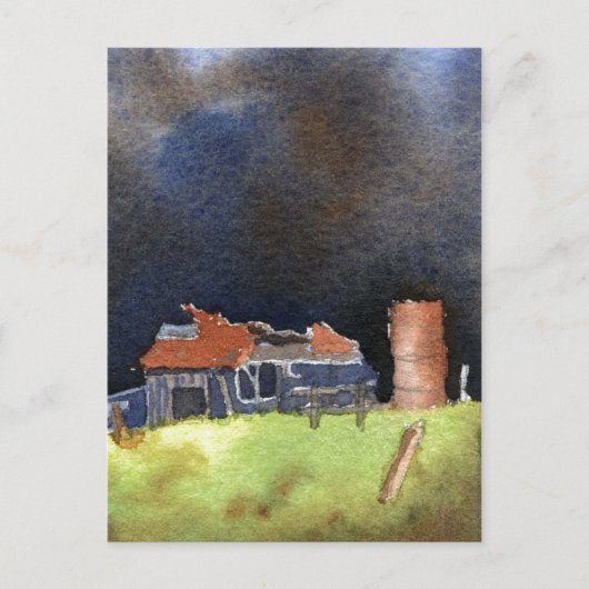 "Storm's Coming #5" - Postkarte für Landstraßen (Vorderseite)