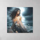 Storm's Ethereal Embrace Leinwanddruck (Vorderseite)