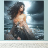 Storm's Ethereal Embrace Leinwanddruck (Insitu (Holzboden))