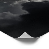 Storms pass. Keep walking. Motivation Poster (Ecke)