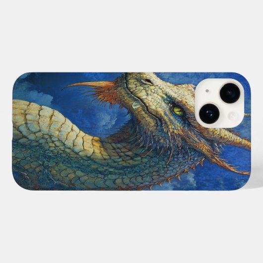 🐉 Stormscale Dragon Case-Mate iPhone Hülle (Rückseite (Horizontal))