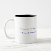 Stormwind u. Thunderbolt Zweifarbige Tasse (Links)