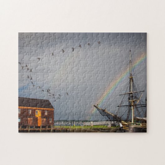 Stormy Afternoon über Freundschaft Puzzle (Horizontal)