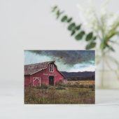Stormy America - Rural North Carolina Postkarte (Stehend Vorderseite)