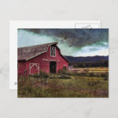 Stormy America - Rural North Carolina Postkarte (Vorne/Hinten)