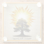 "Stormy Art" Glasuntersetzer (Rückseite)