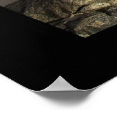 Stormy Beach Poster (Ecke)