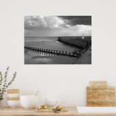 Stormy Bridlington Poster (Küche)