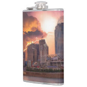 Stormy Cincinnati Great American Ball Park Flachmann (Links)