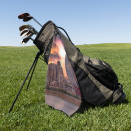 Stormy Cincinnati Great American Ball Park Golfhandtuch