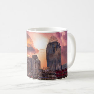 Stormy Cincinnati Great American Ball Park Kaffeetasse