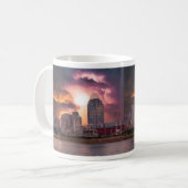 Stormy Cincinnati Great American Ball Park Kaffeetasse (Vorderseite Links)