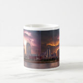 Stormy Cincinnati Great American Ball Park Kaffeetasse (Mittel)