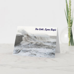 Stormy Cobb, Lyme Regis Greeting Card Karte
