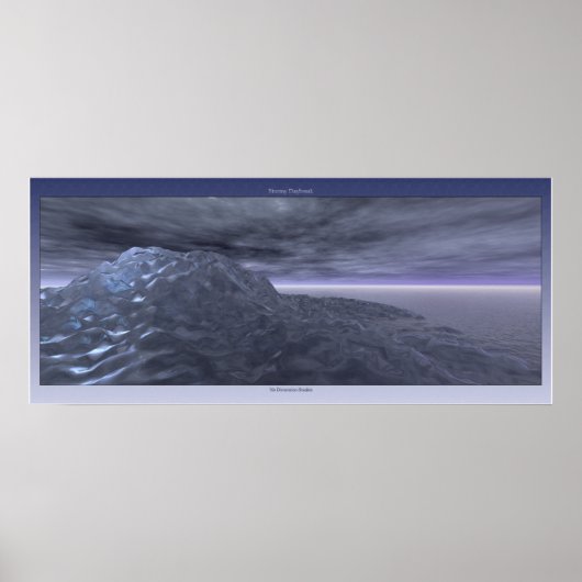 Stormy Daybreak Poster (Vorne)