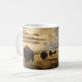 Stormy Escape Buffalo Tasse (Vorderseite Links)
