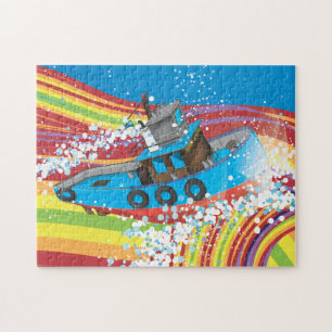 Stormy Fishing Boat Puzzle