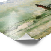 Stormy Lighthouse Fotodrucken Fotodruck (Ecke)