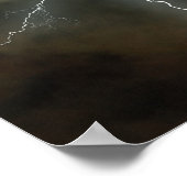 Stormy Moon Poster (Ecke)