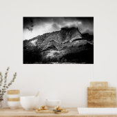 Stormy Mountain Poster (Küche)