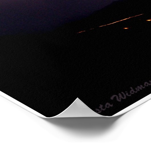 Stormy Night 2 Poster (Ecke)