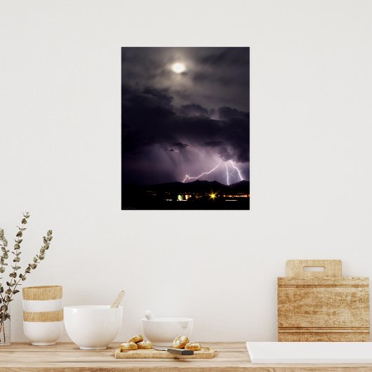 Stormy Night 2 Poster (Küche)