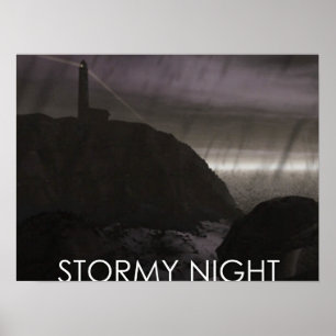 Stormy Night Poster