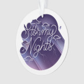 Stormy Nights Acryl-Ornament Ornament (Vorderseite)