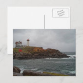 Stormy Nubble Postcard Postkarte (Vorne/Hinten)