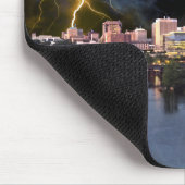 Stormy Richmond Skyline Mousepad (Ecke)