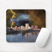 Stormy Richmond Skyline Mousepad (Mit Mouse)