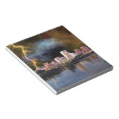 Stormy Richmond Skyline Notizblock (angewinkelt)